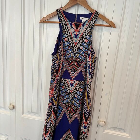 Cato Purple Maxi Dress Size 8 - Picture 1 of 8